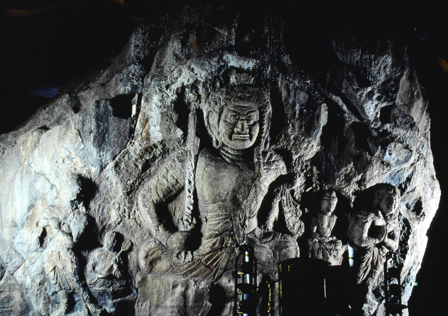 大岩山日石寺石仏　不動明王の画像