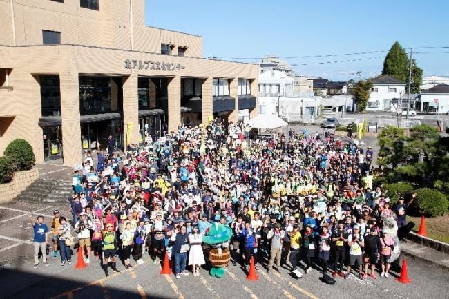 フォトロゲイニング上市まちのわ2024 集合写真