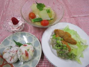 前回の料理講座体験会②