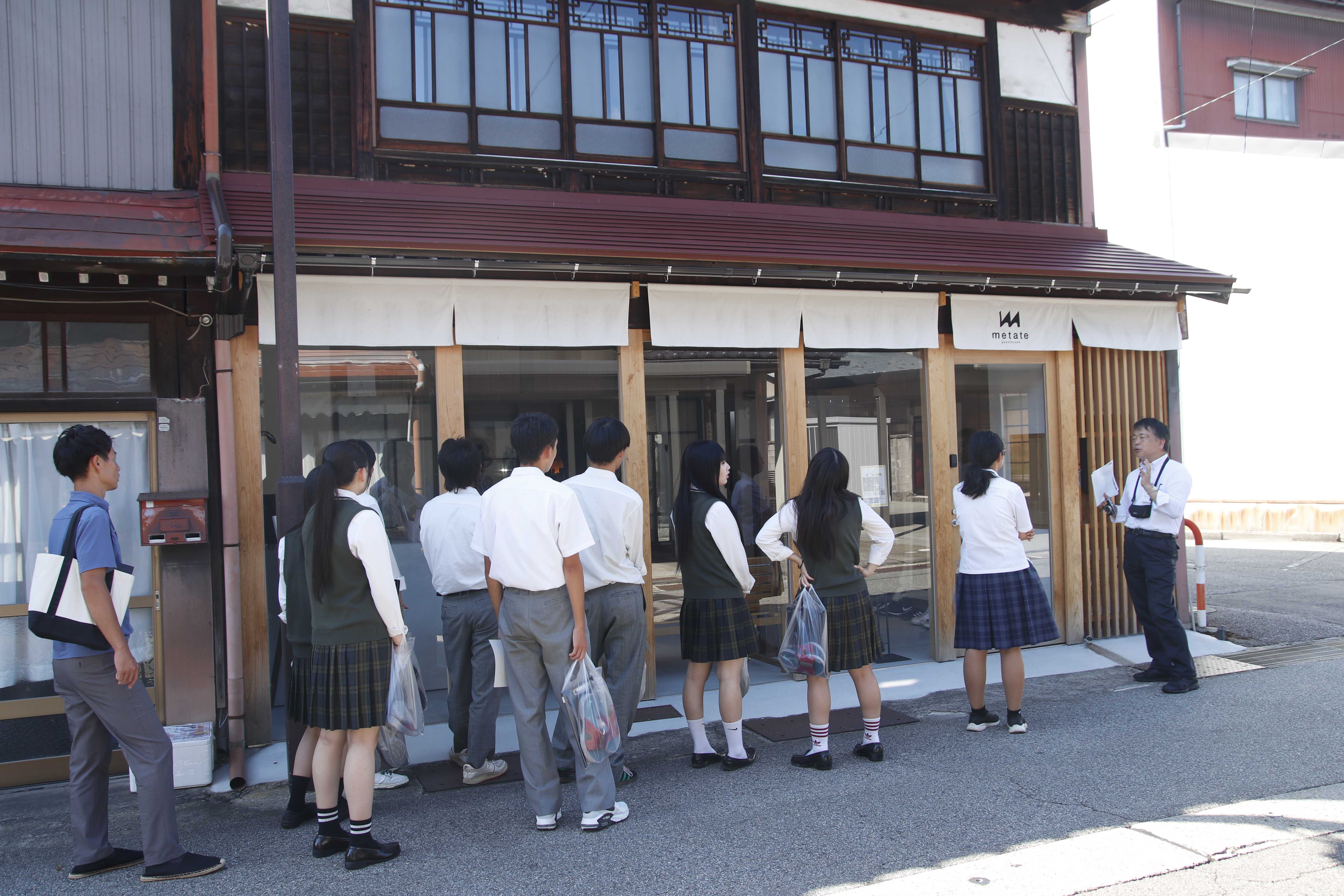 metate見学