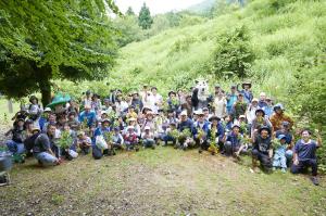 おおかみこどもの森づくり