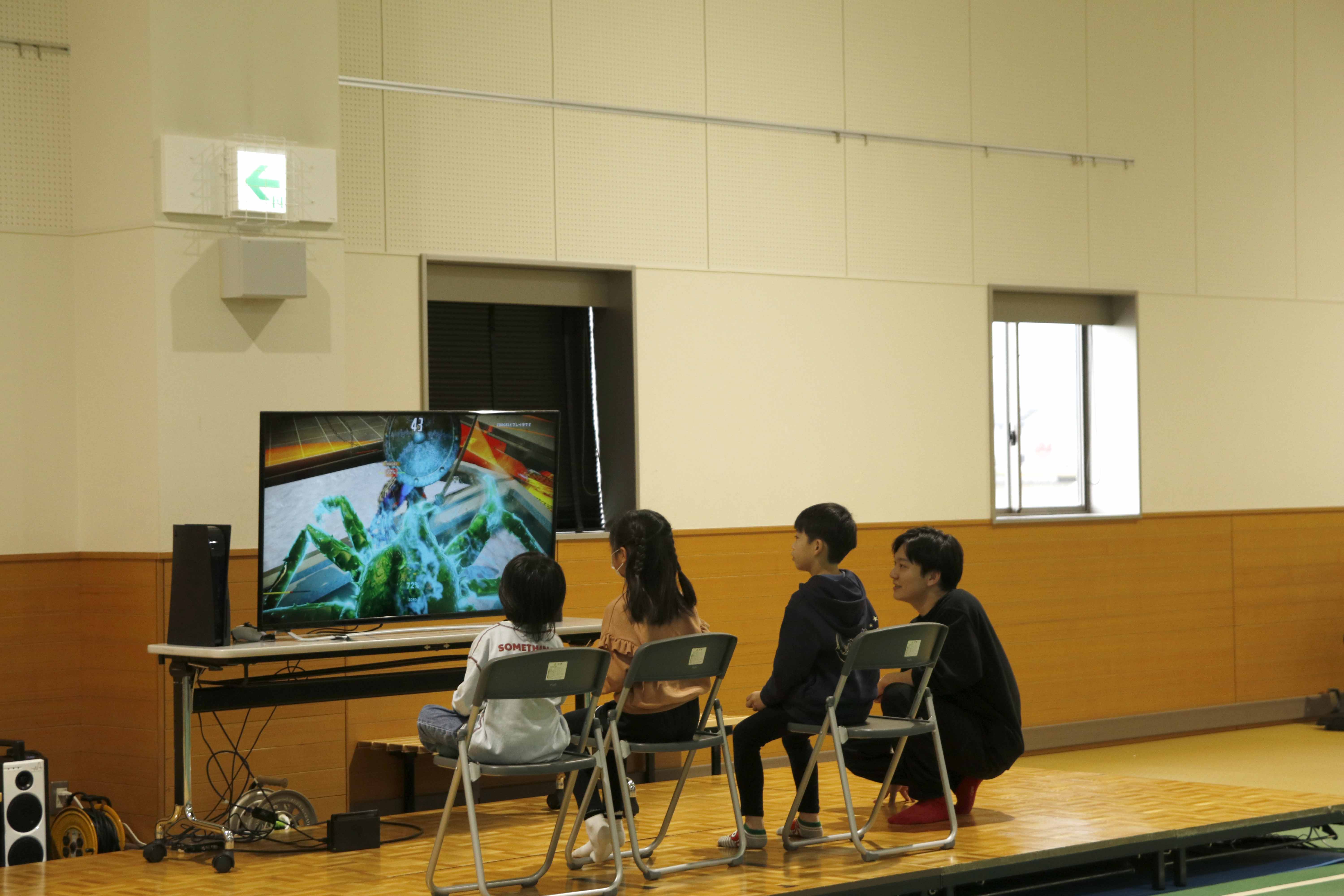 カニノケンカのエキシビジョンマッチ