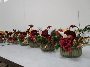 フラワーデザイン講座製作物