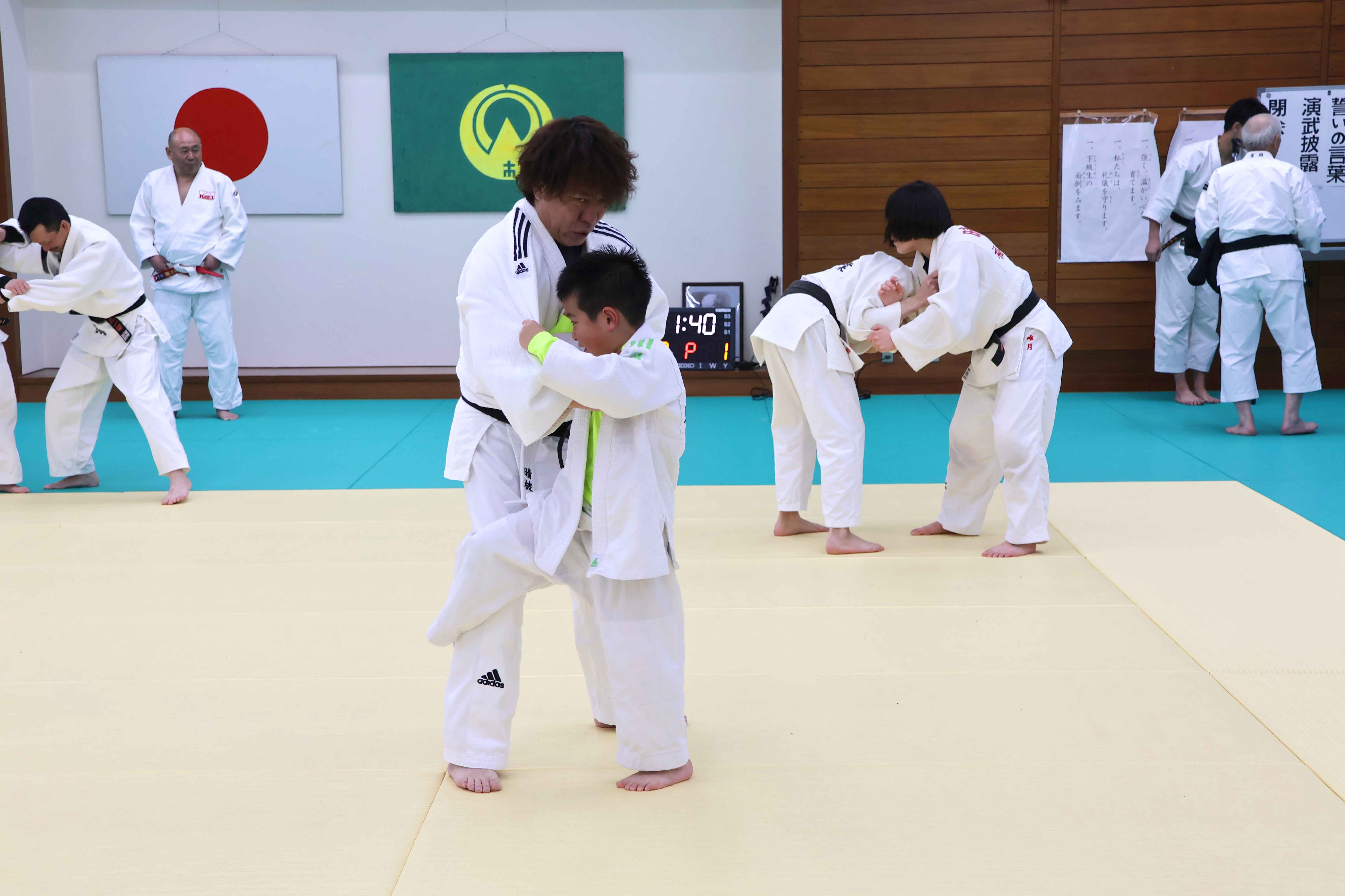 稽古始め（柔道）