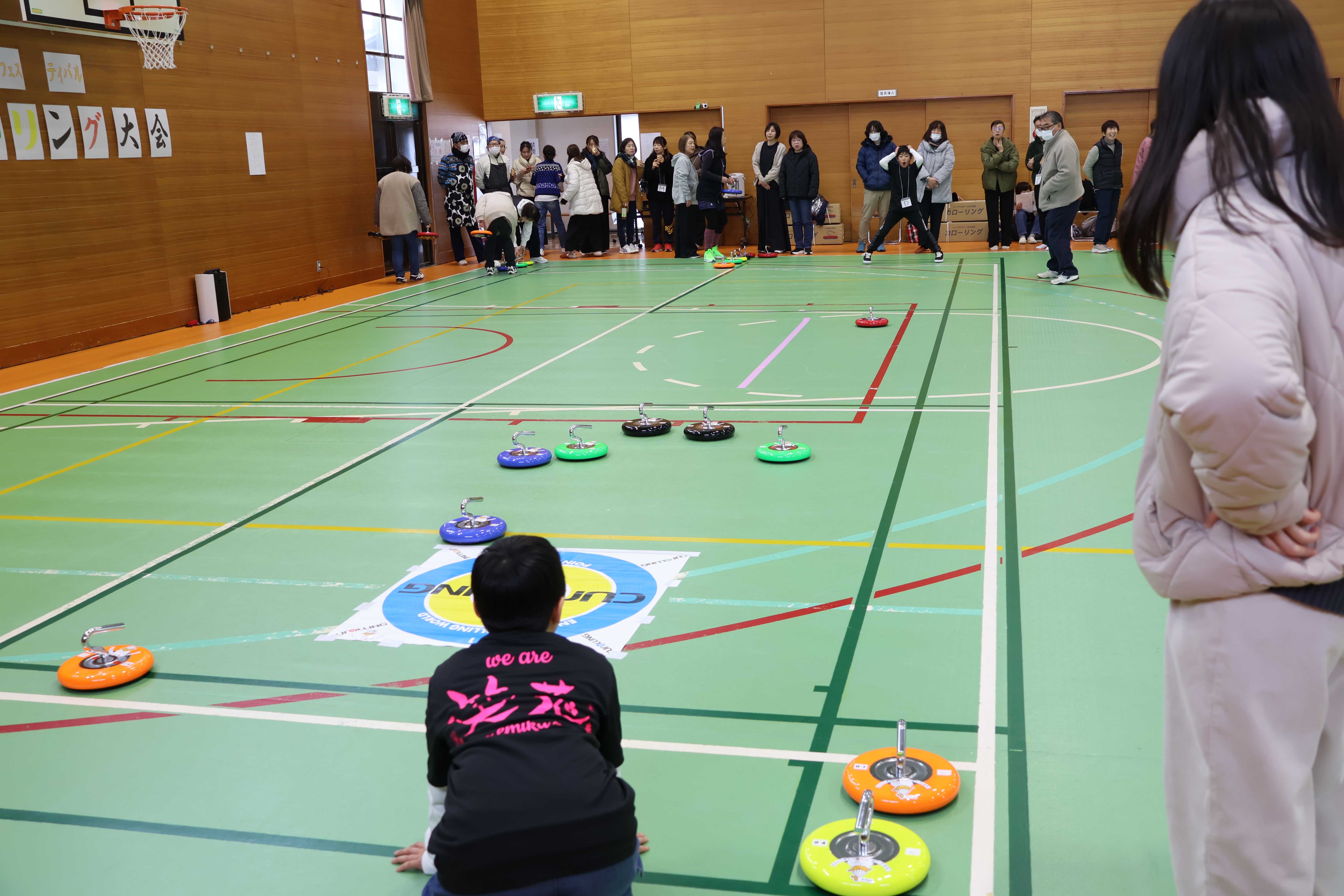 カローリングの様子