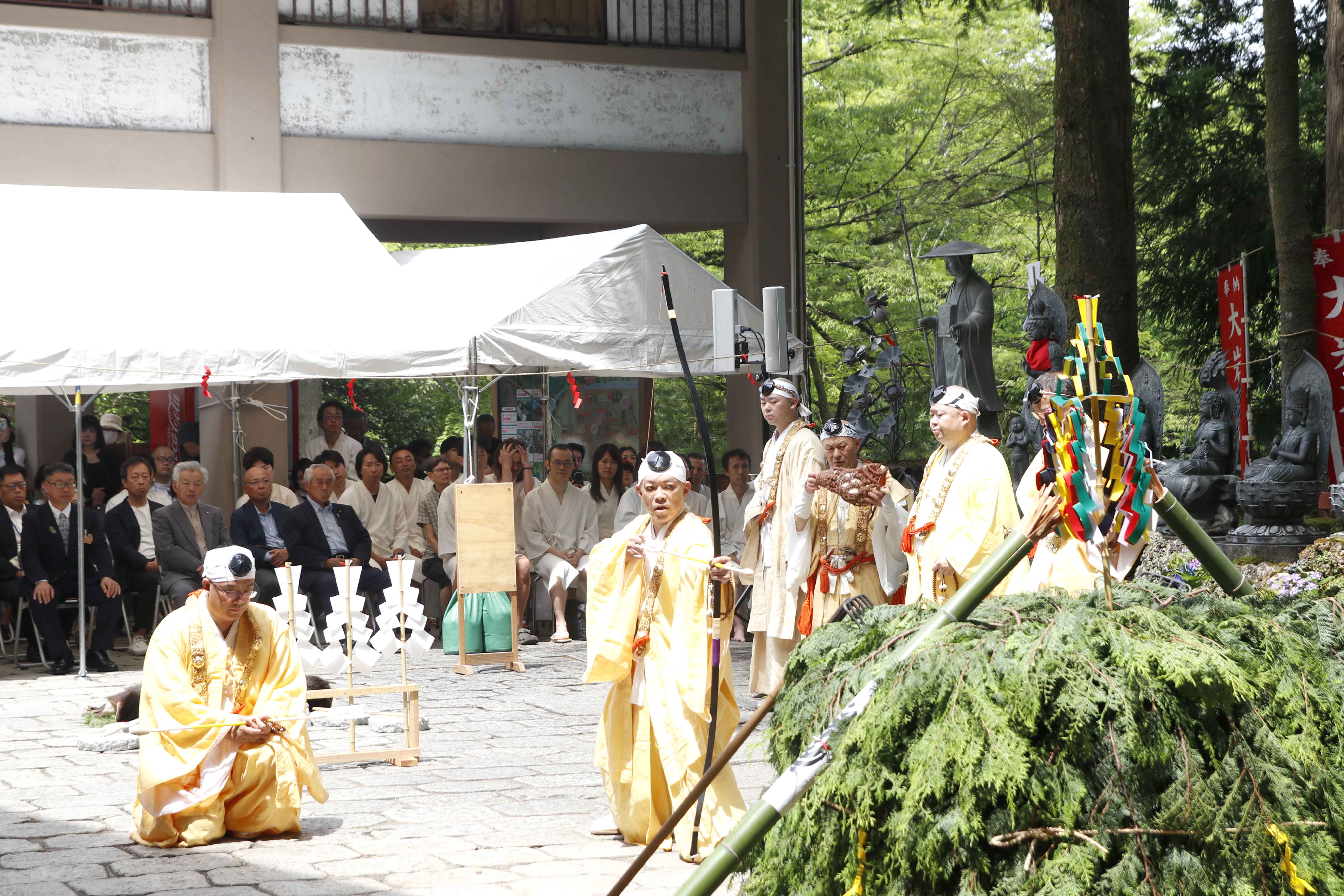 弓　護摩祈祷