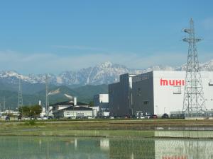 ムヒ工場と剱岳