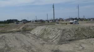 大坪地域北工業団地　造成工事（令和7年5月14日時点）